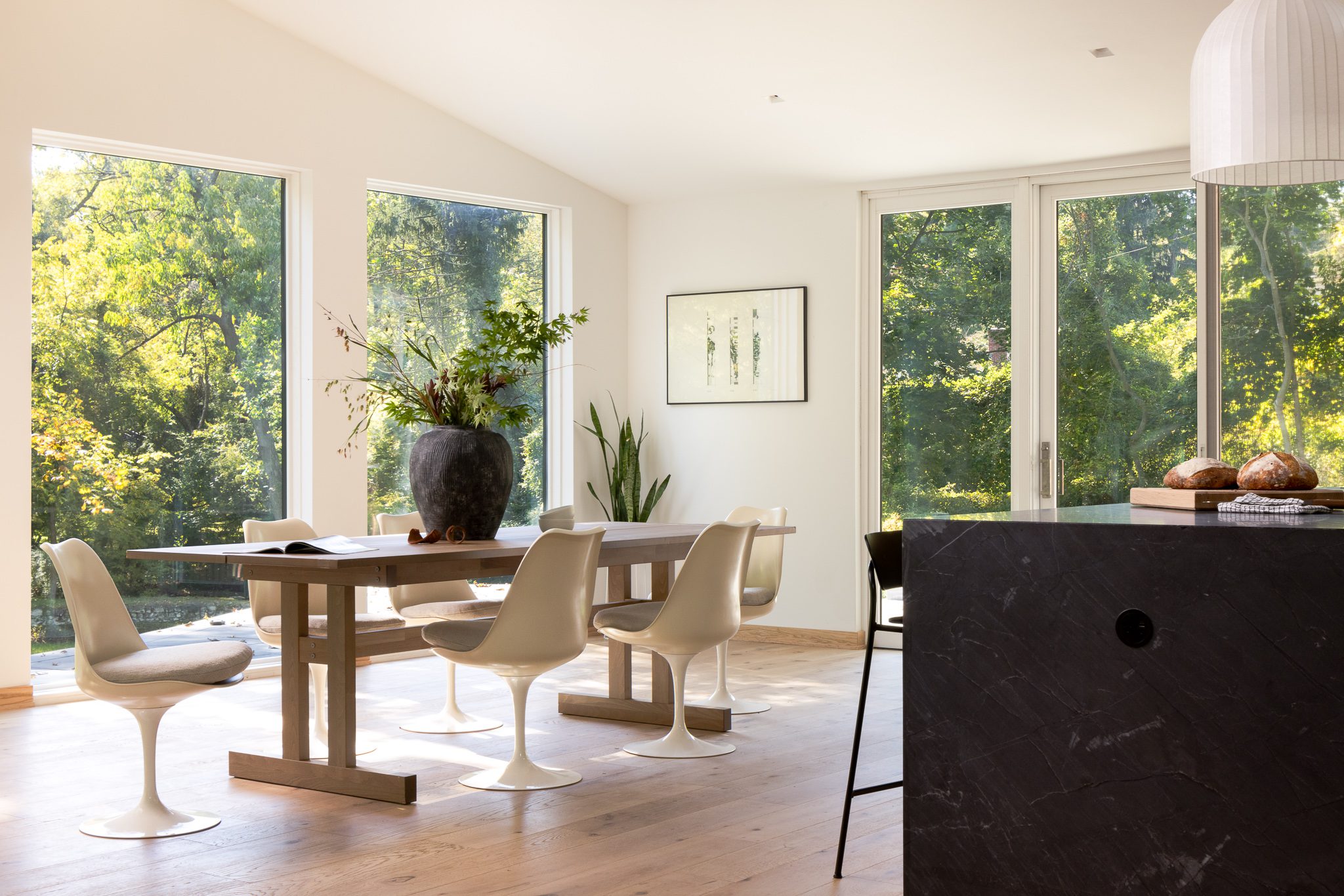 Mid century modern dining room