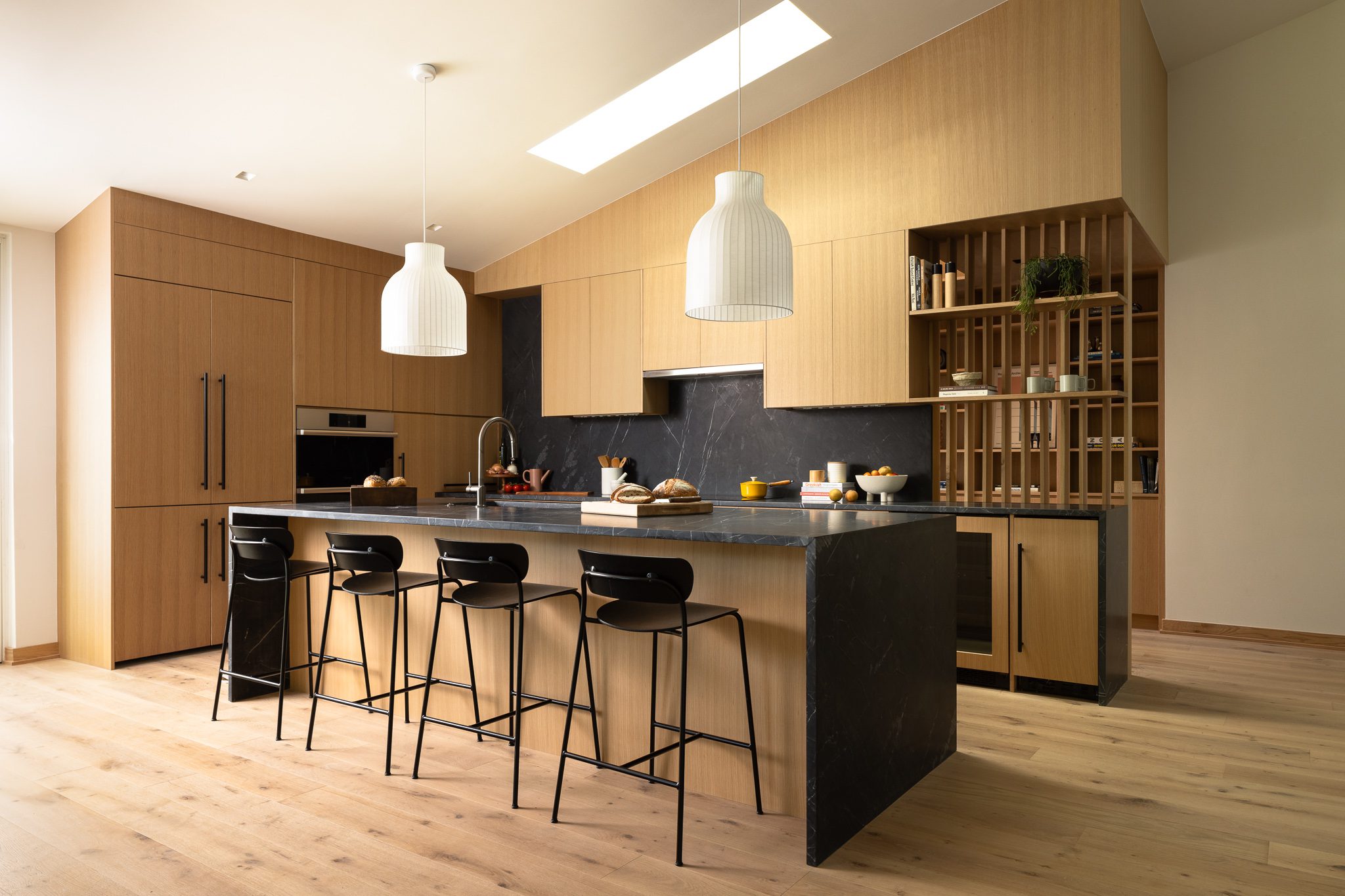 Mid century modern home kitchen design