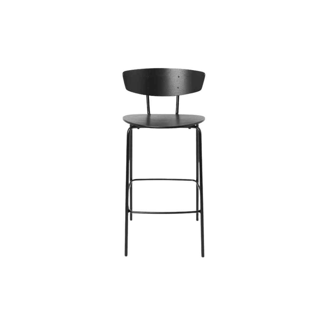 Black counter stool