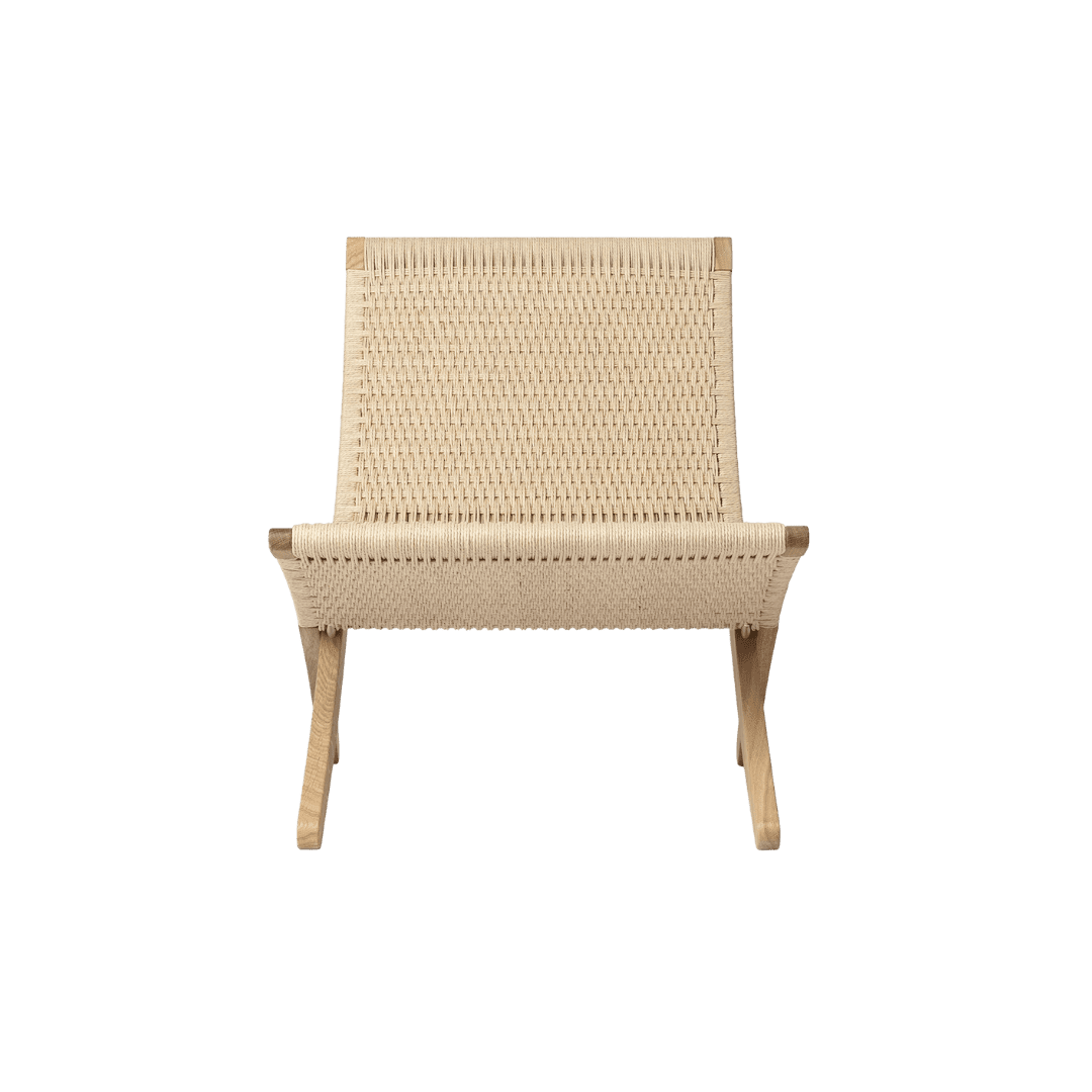 Woven lounge chair