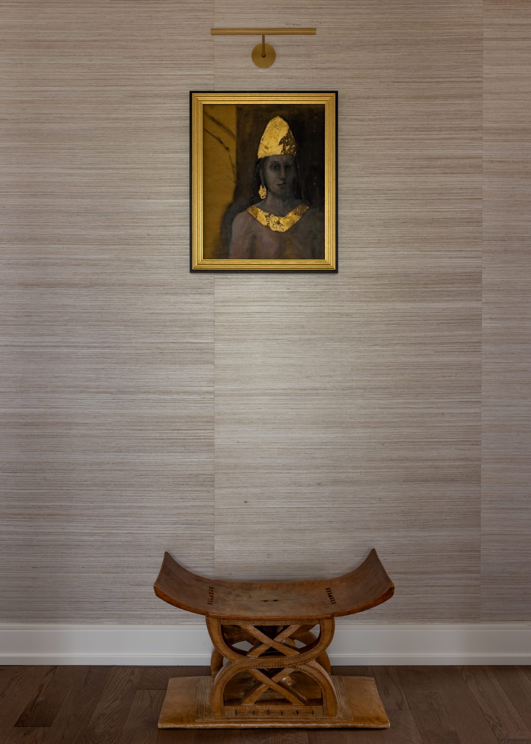 Moire wallpaper design