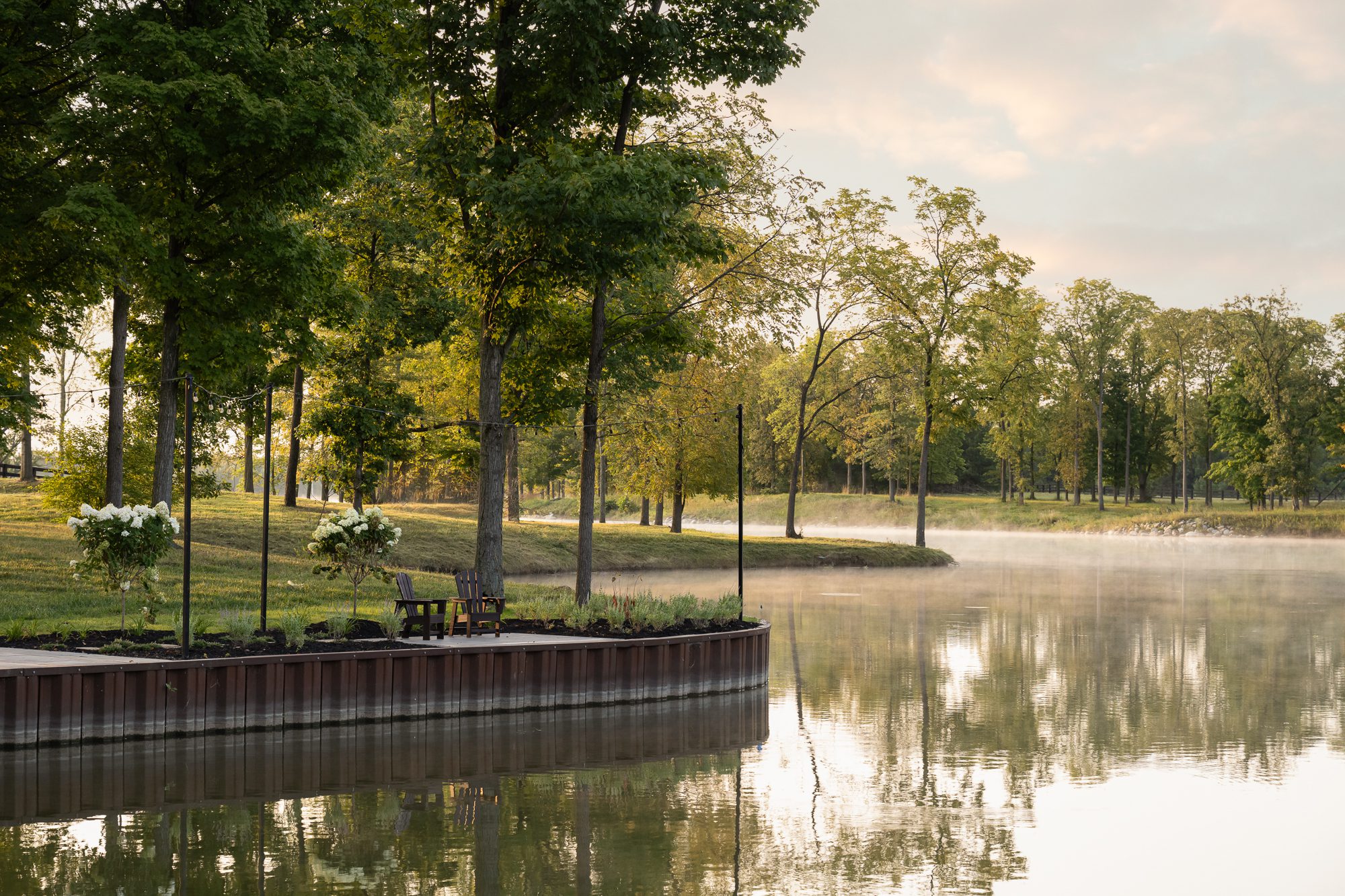 Modern traditional home