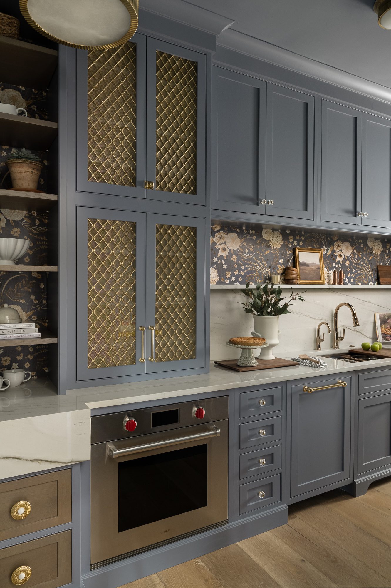 Modern traditional pantry design