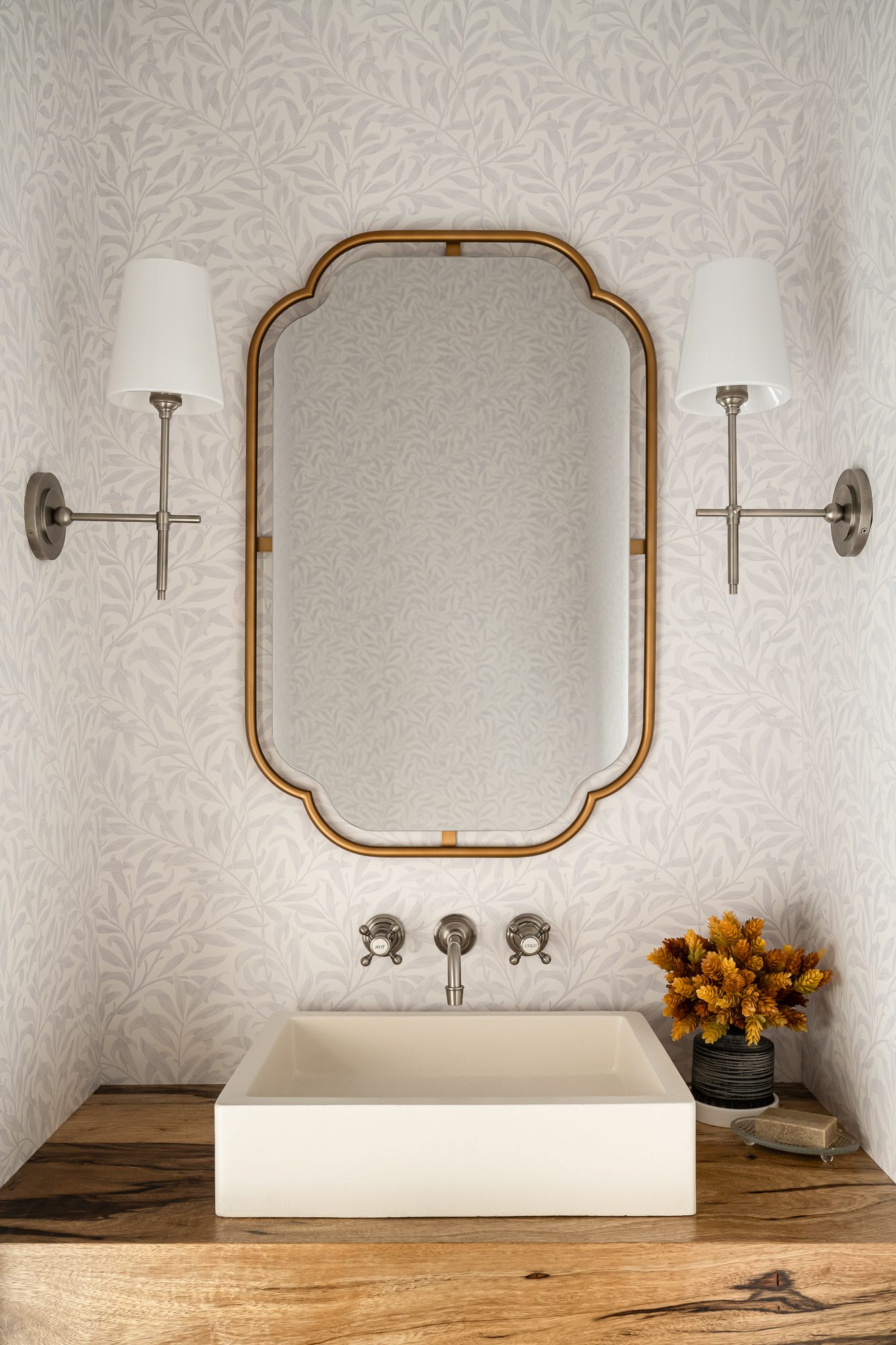 Modern traditional bathroom design