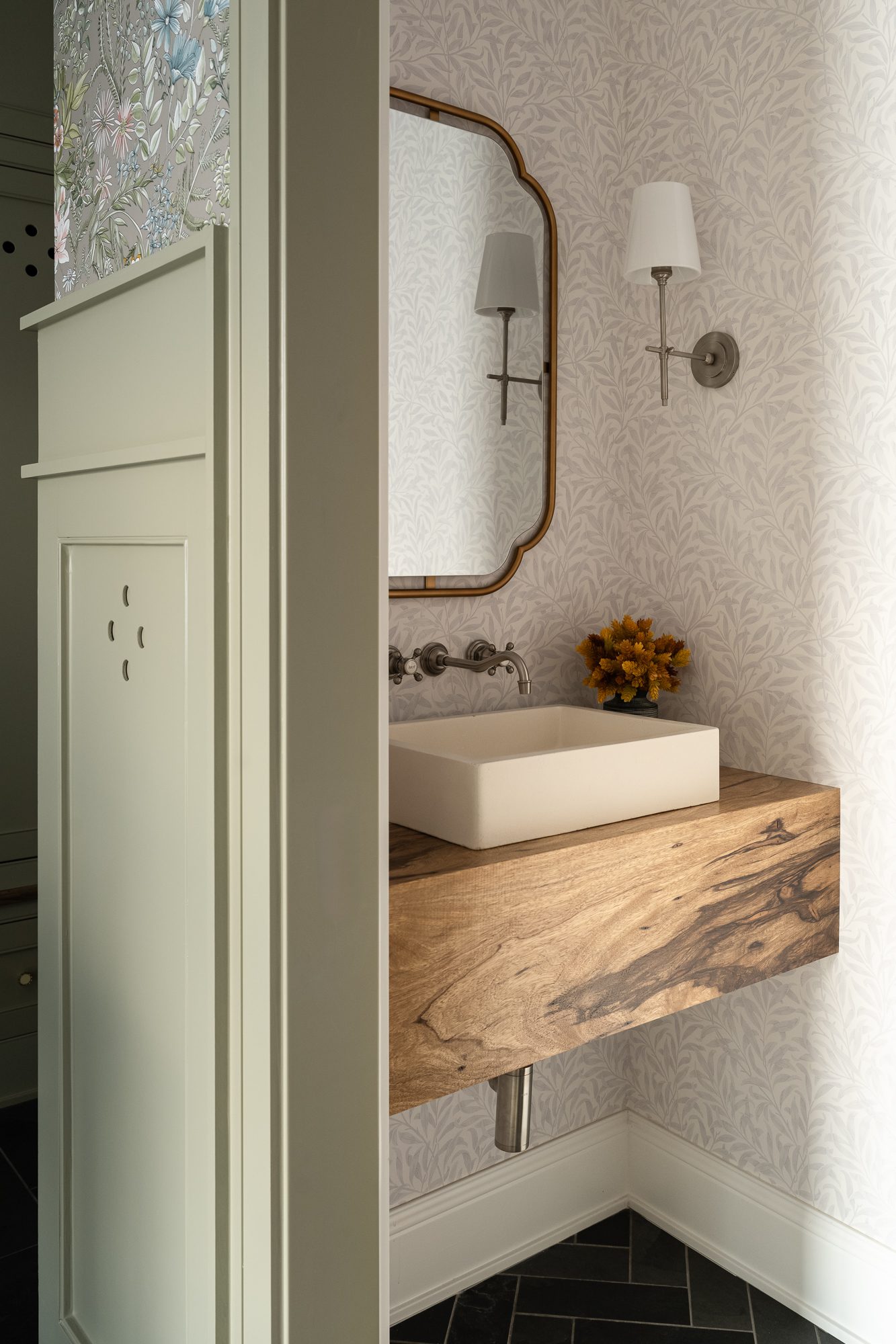 Modern traditional bathroom design