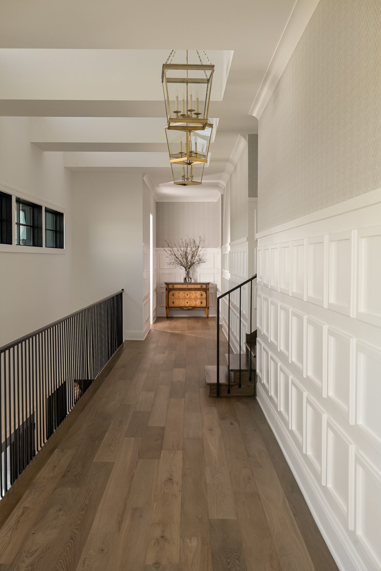 Modern traditional upstairs design