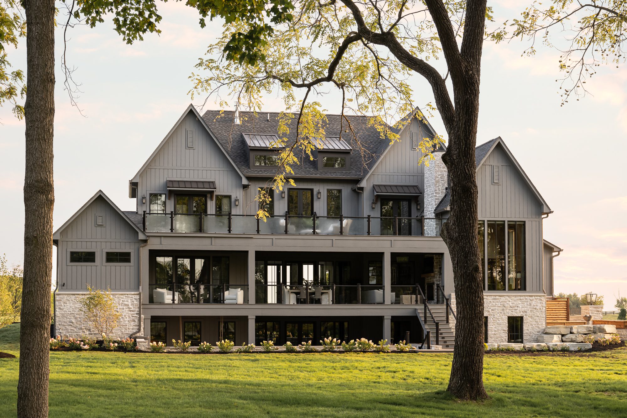 Modern traditional home