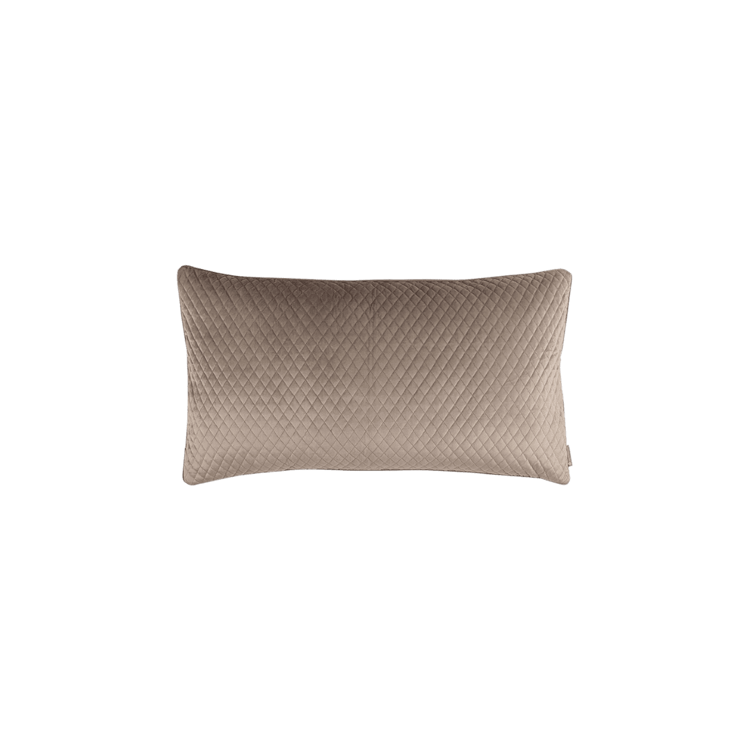 Velvet lumbar pillow
