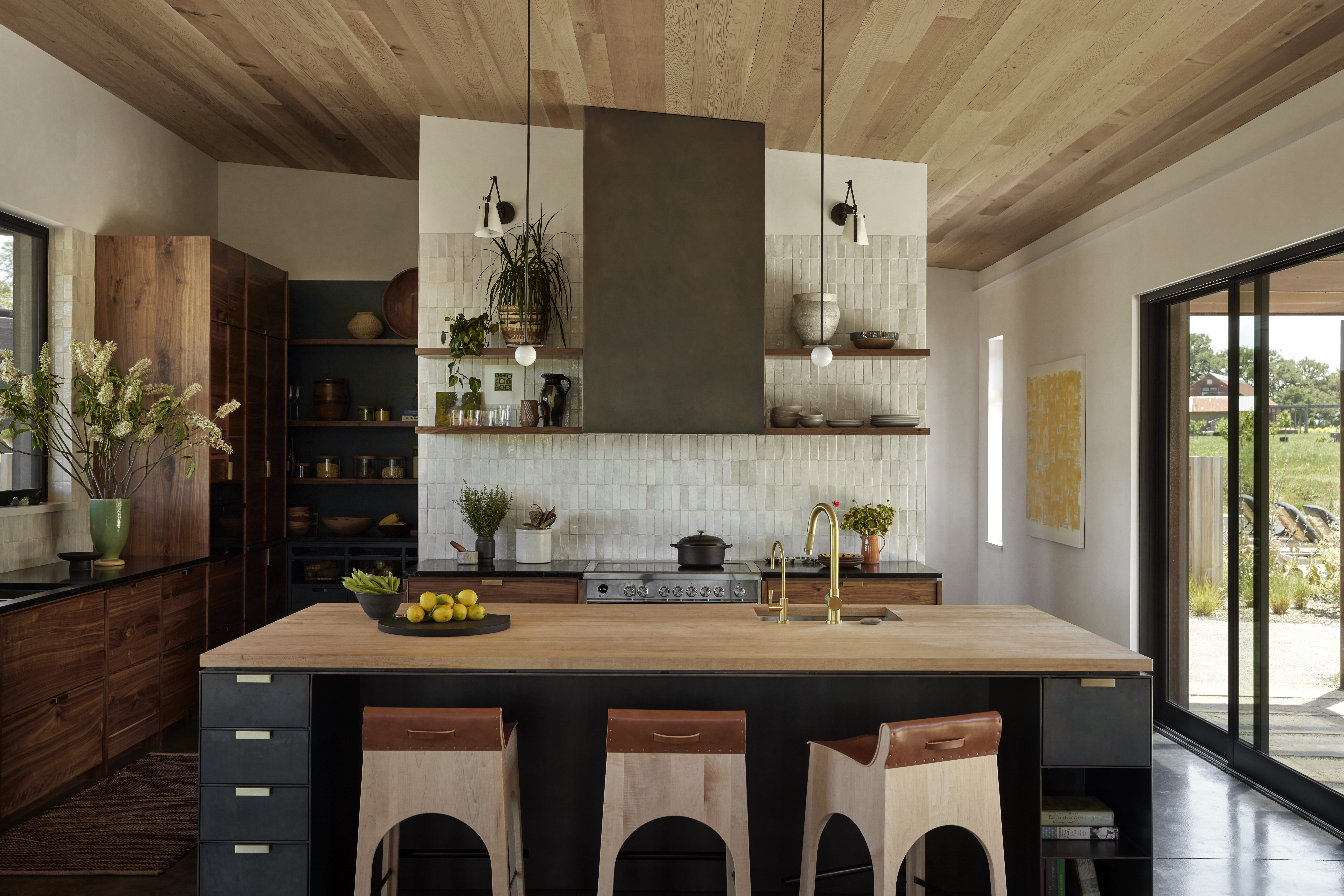 California kitchen refined camp aesthetic