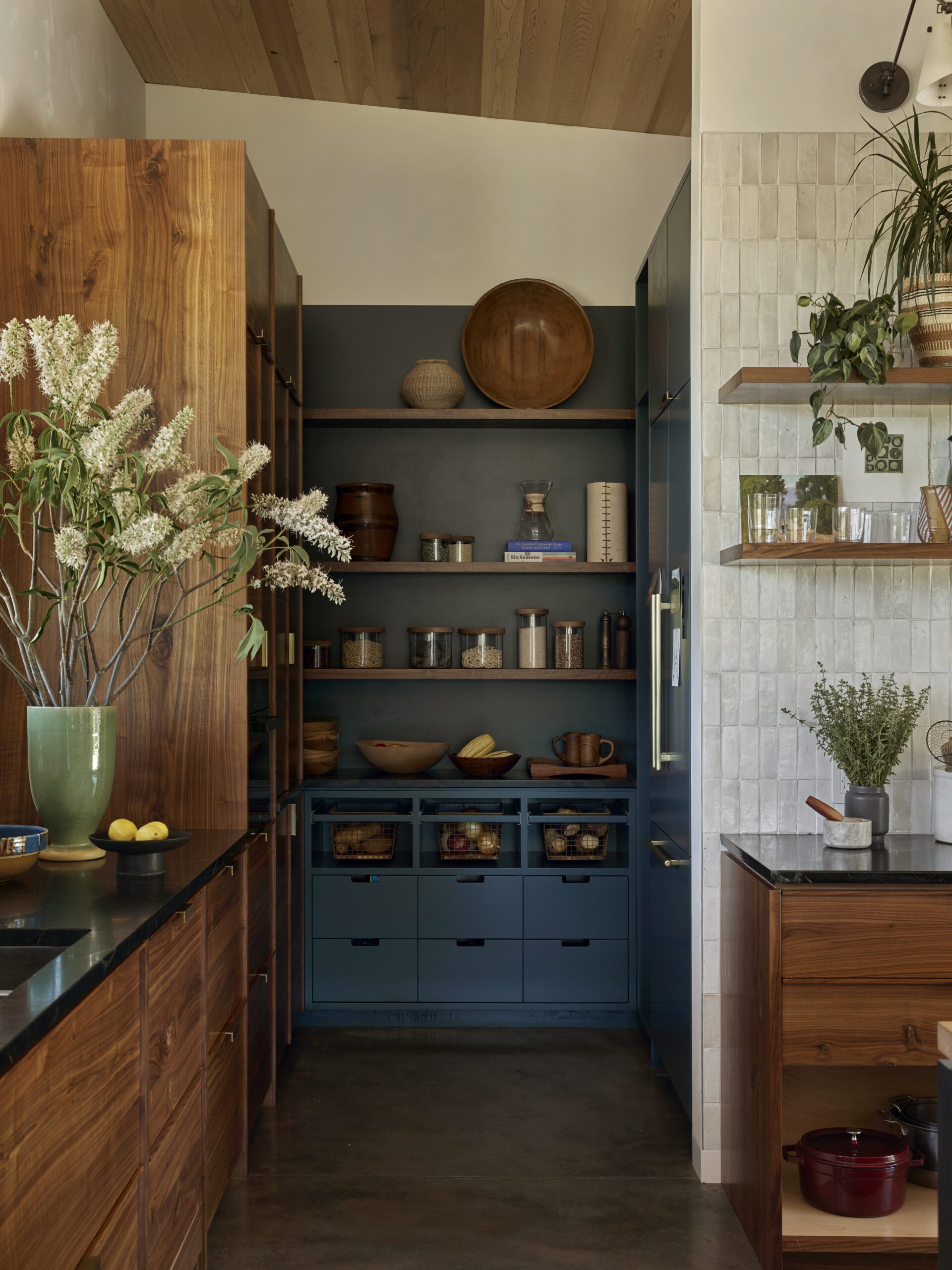 Kitchen pantry California camp aesthetic