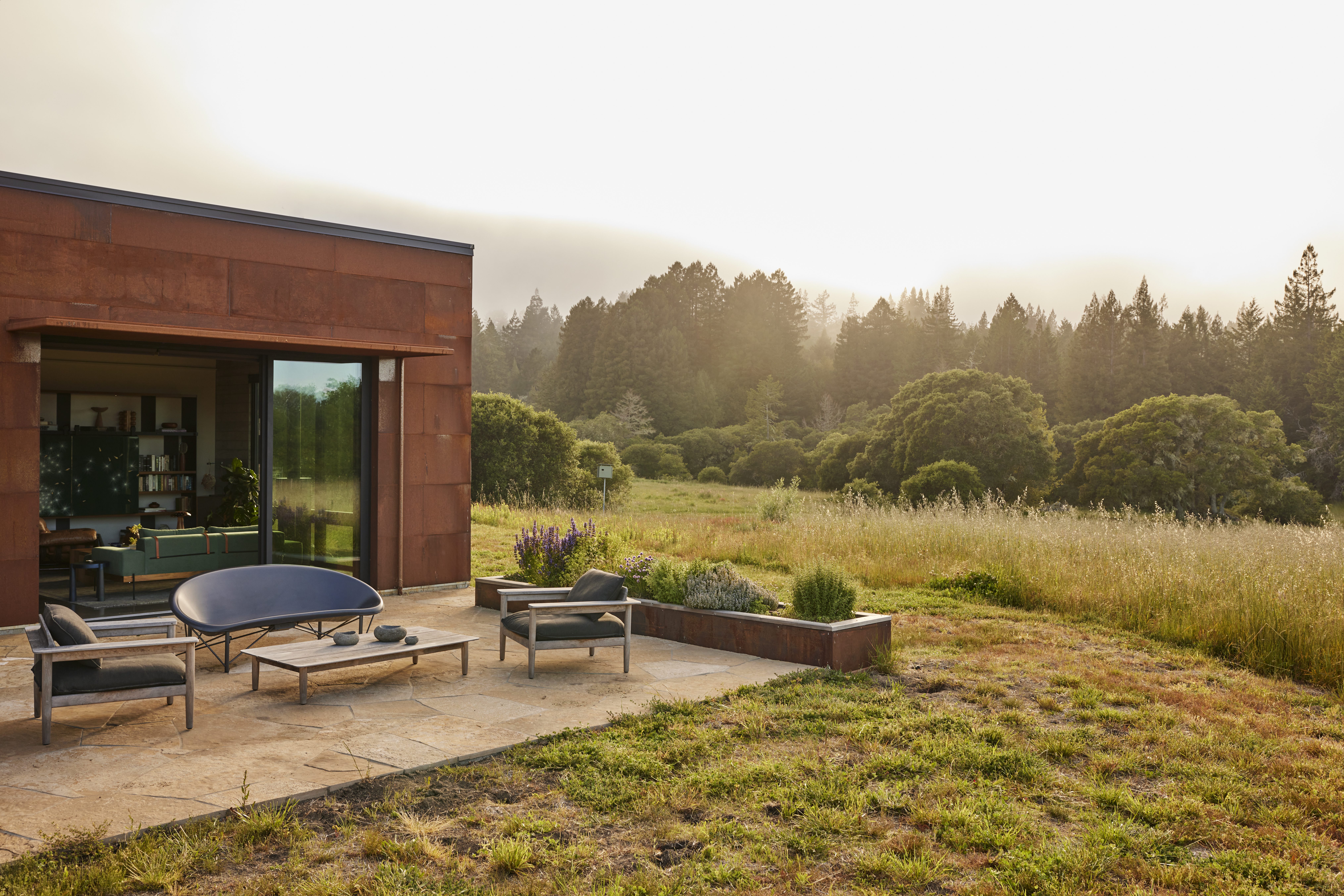 California camp Occidental outdoor area