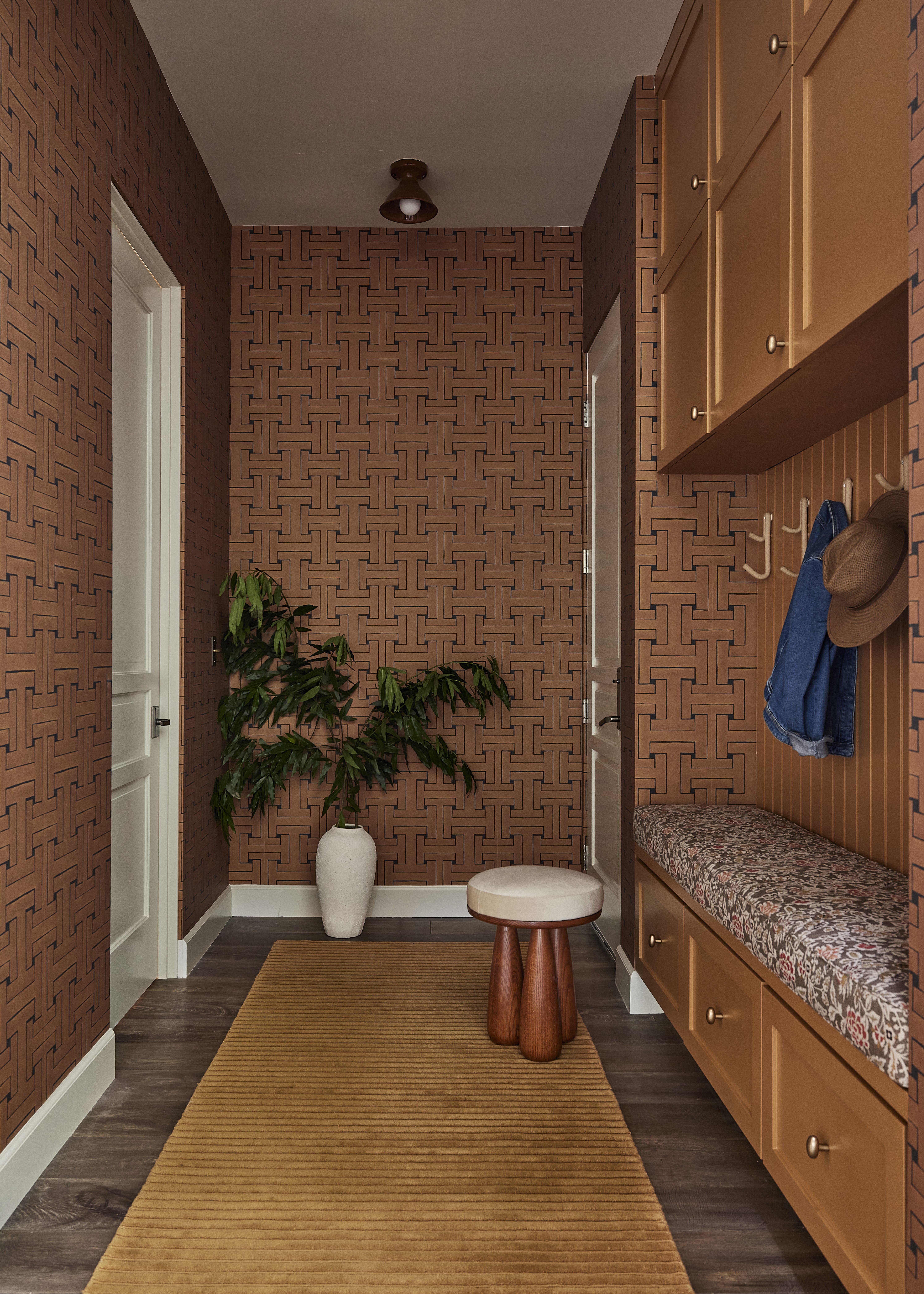 Wallpaper entryway inspiration