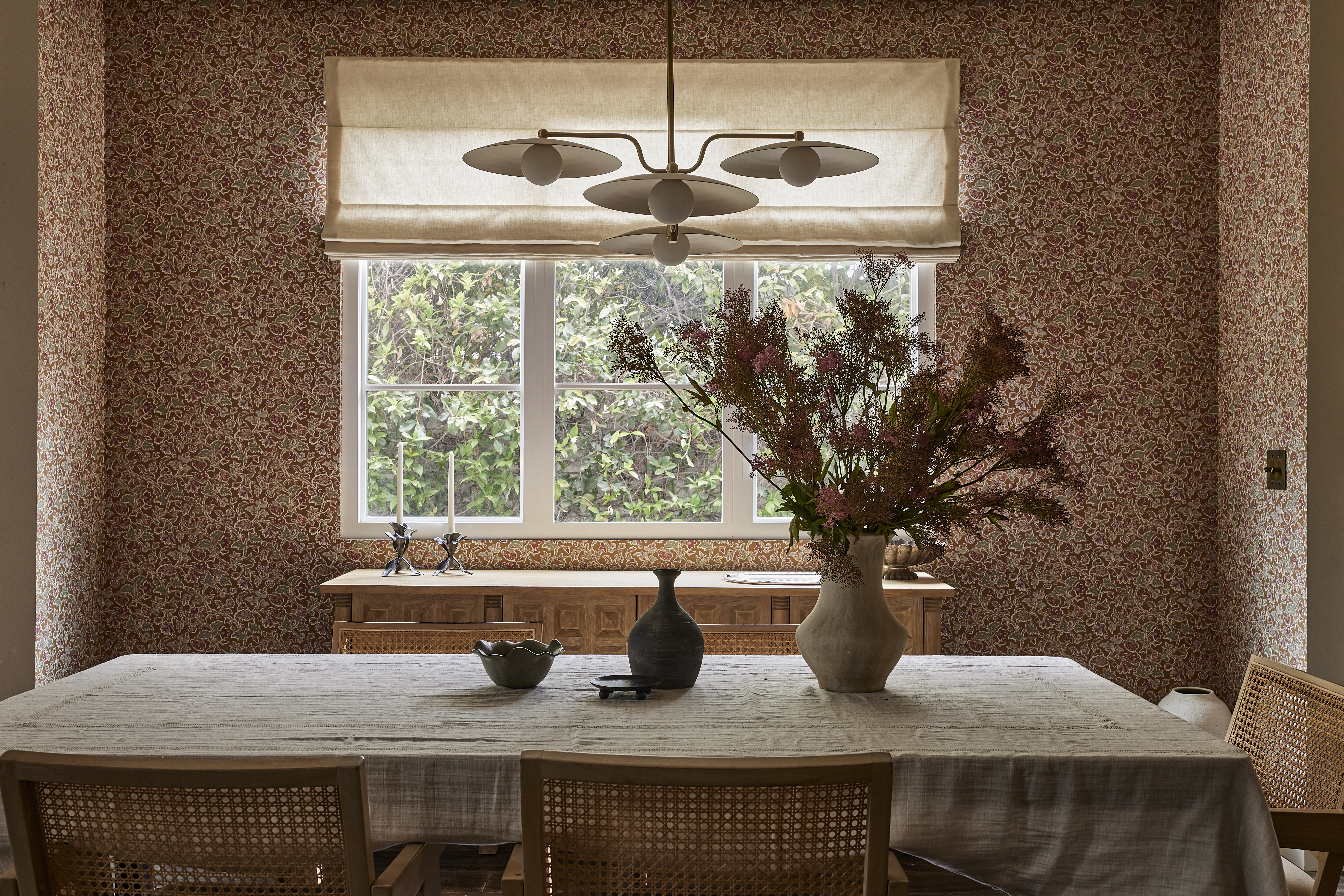 Wallpaper dining room inspiration