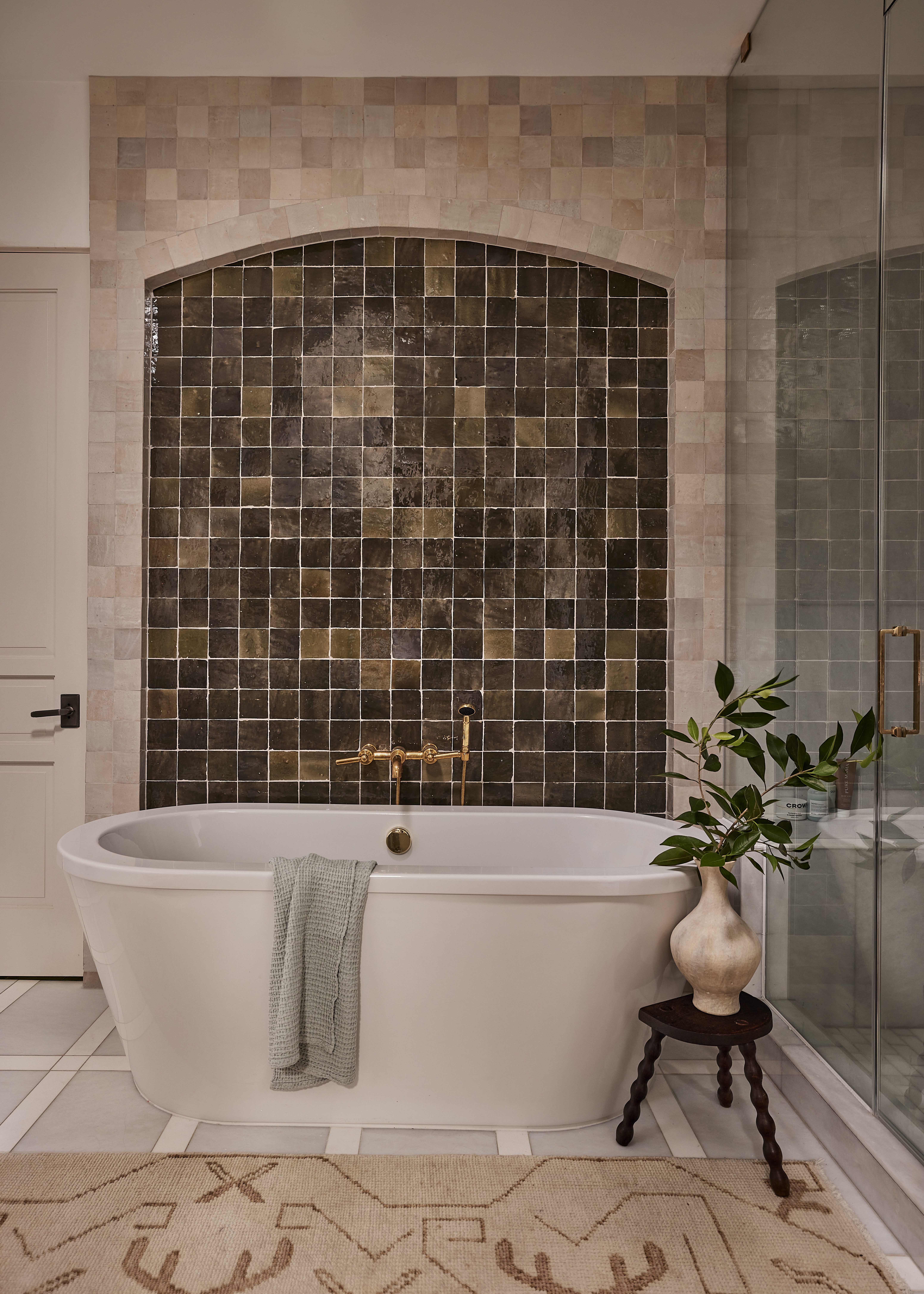 Zellige bathroom tile inspiration