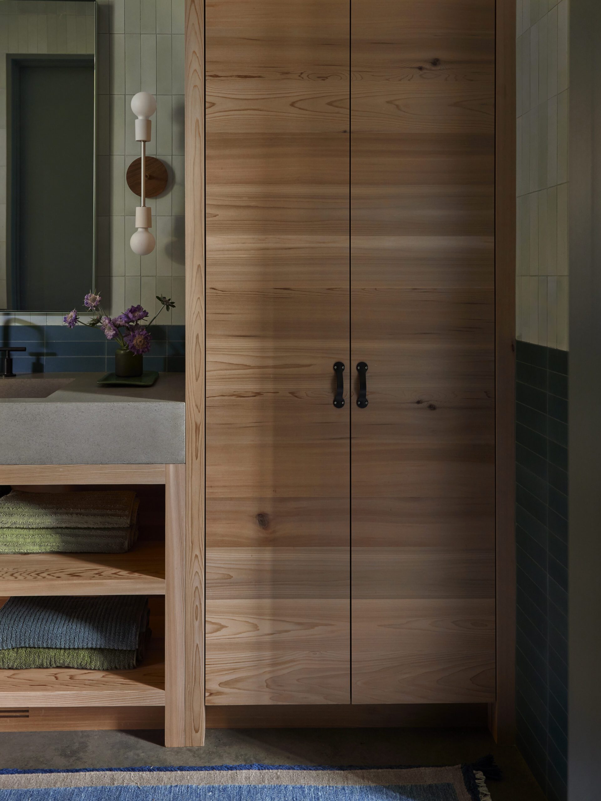 Bathroom inspiration California camp