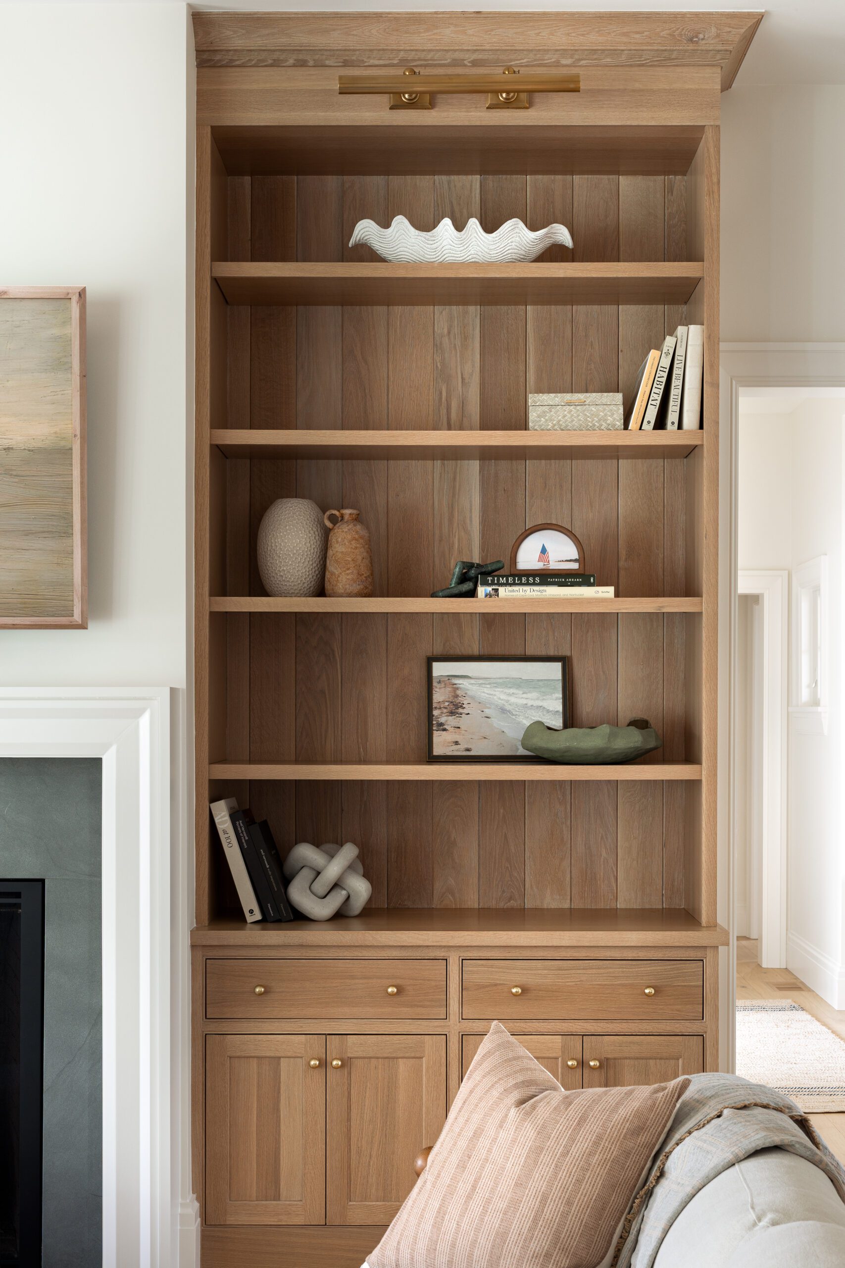 Coastal living room Martha's Vineyard