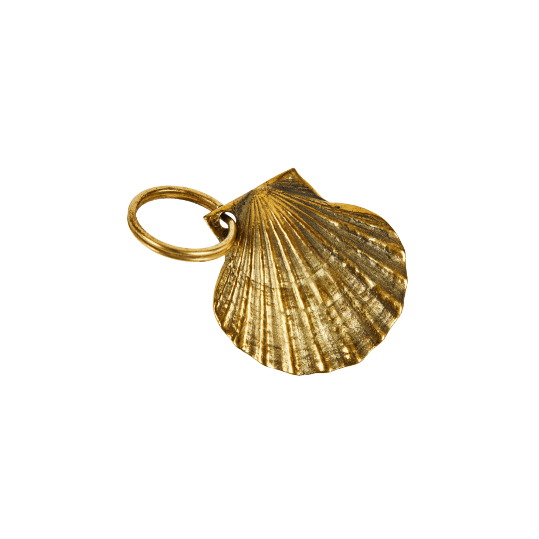 Seashell key ring