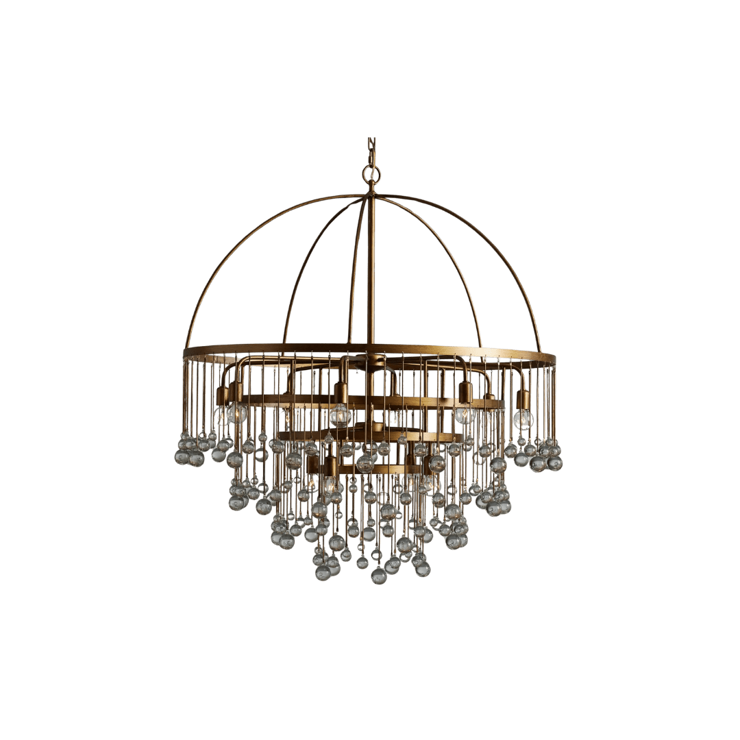 glass chandelier