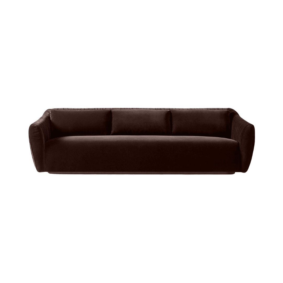 velvet sofa
