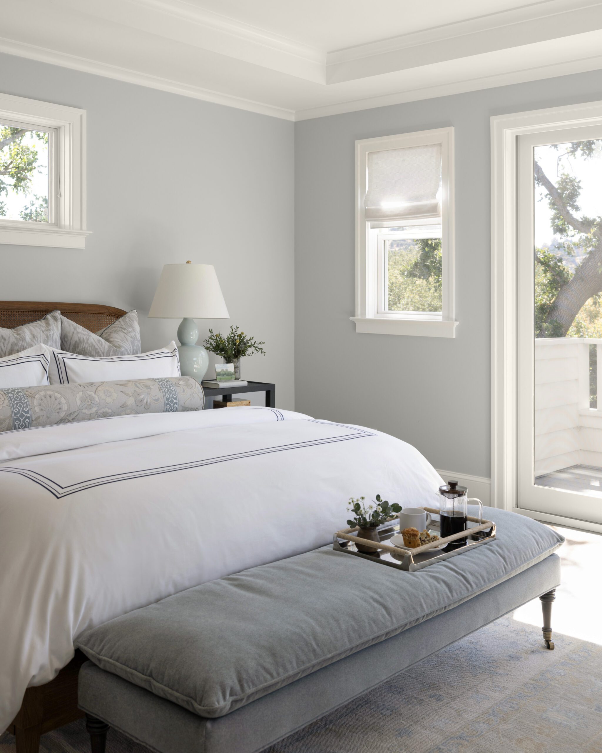 Coastal inspired bedroom