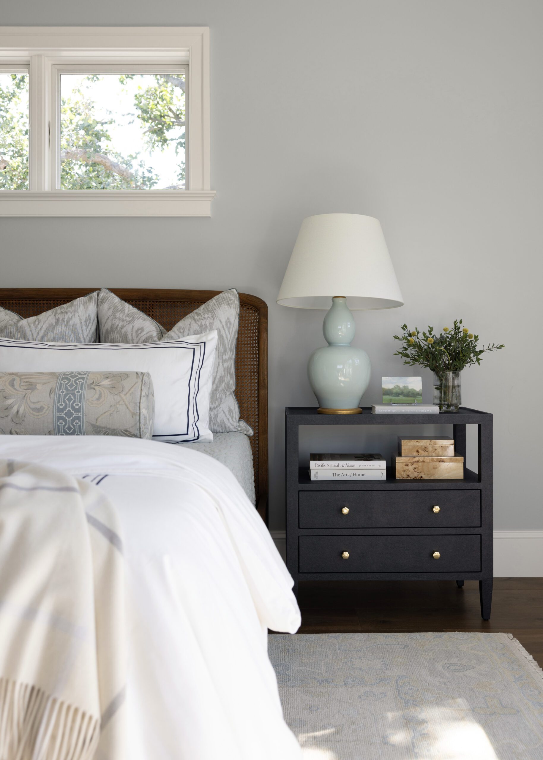 Coastal inspired bedroom