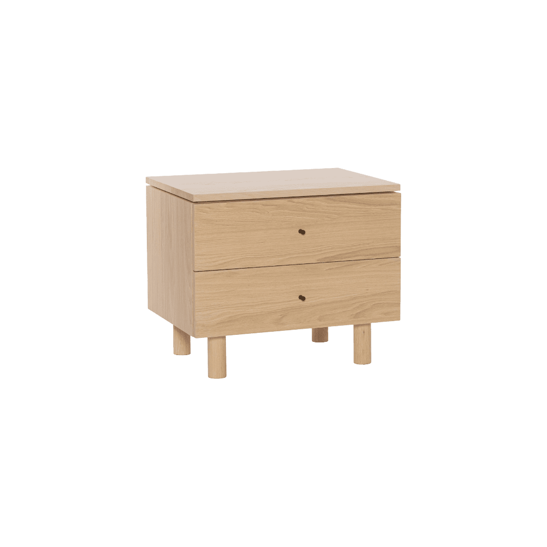 light wood nightstand