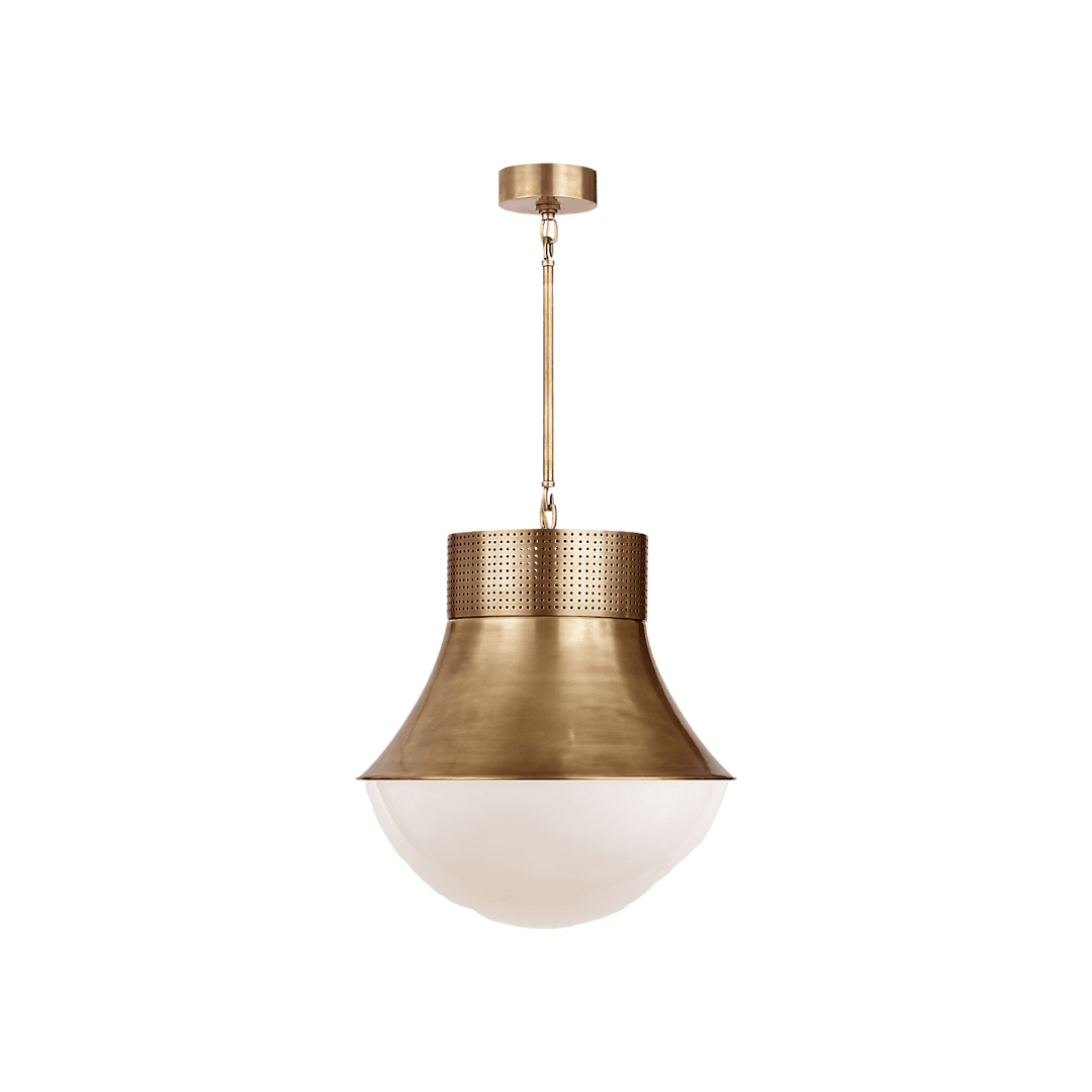 gold pendant light