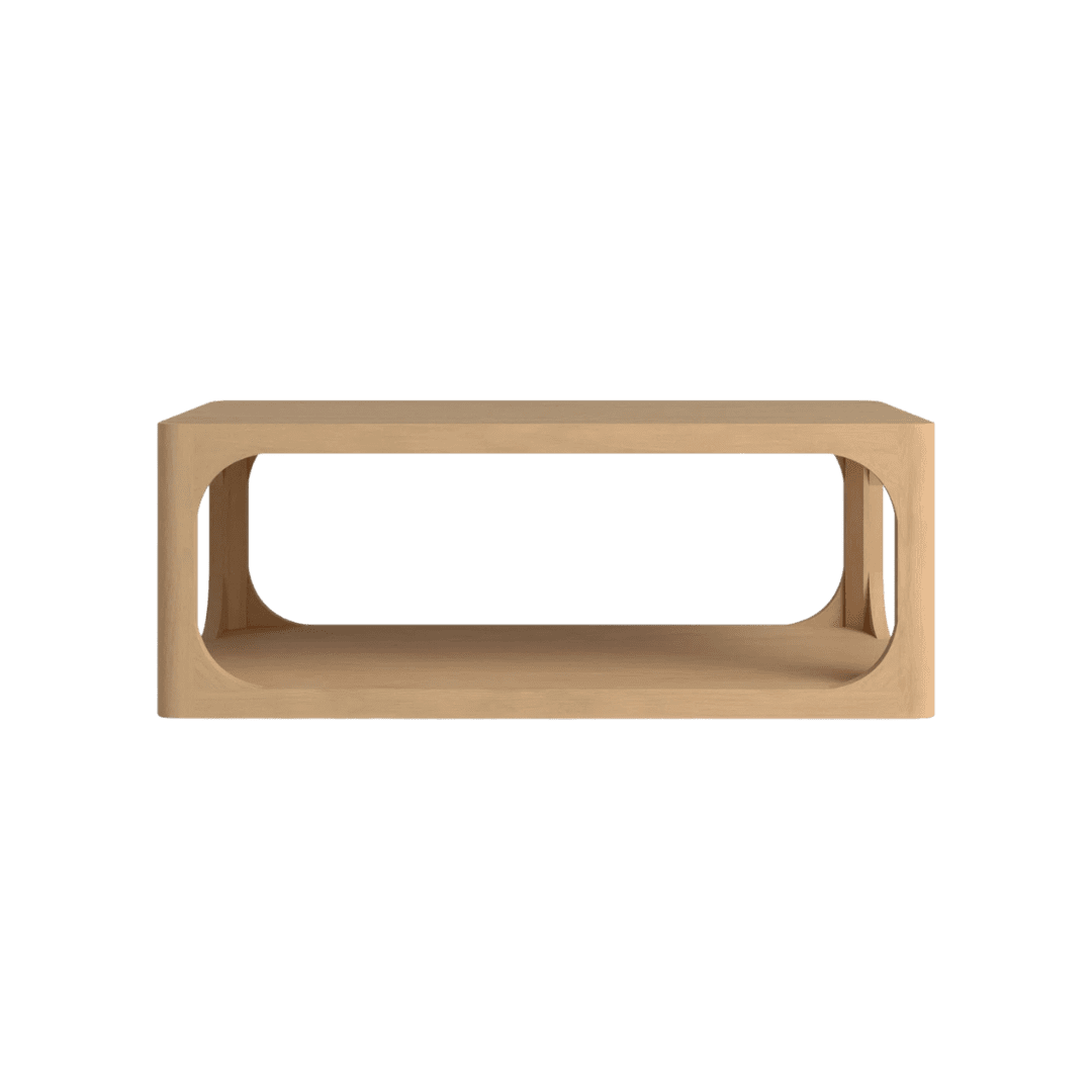 oak square coffee table