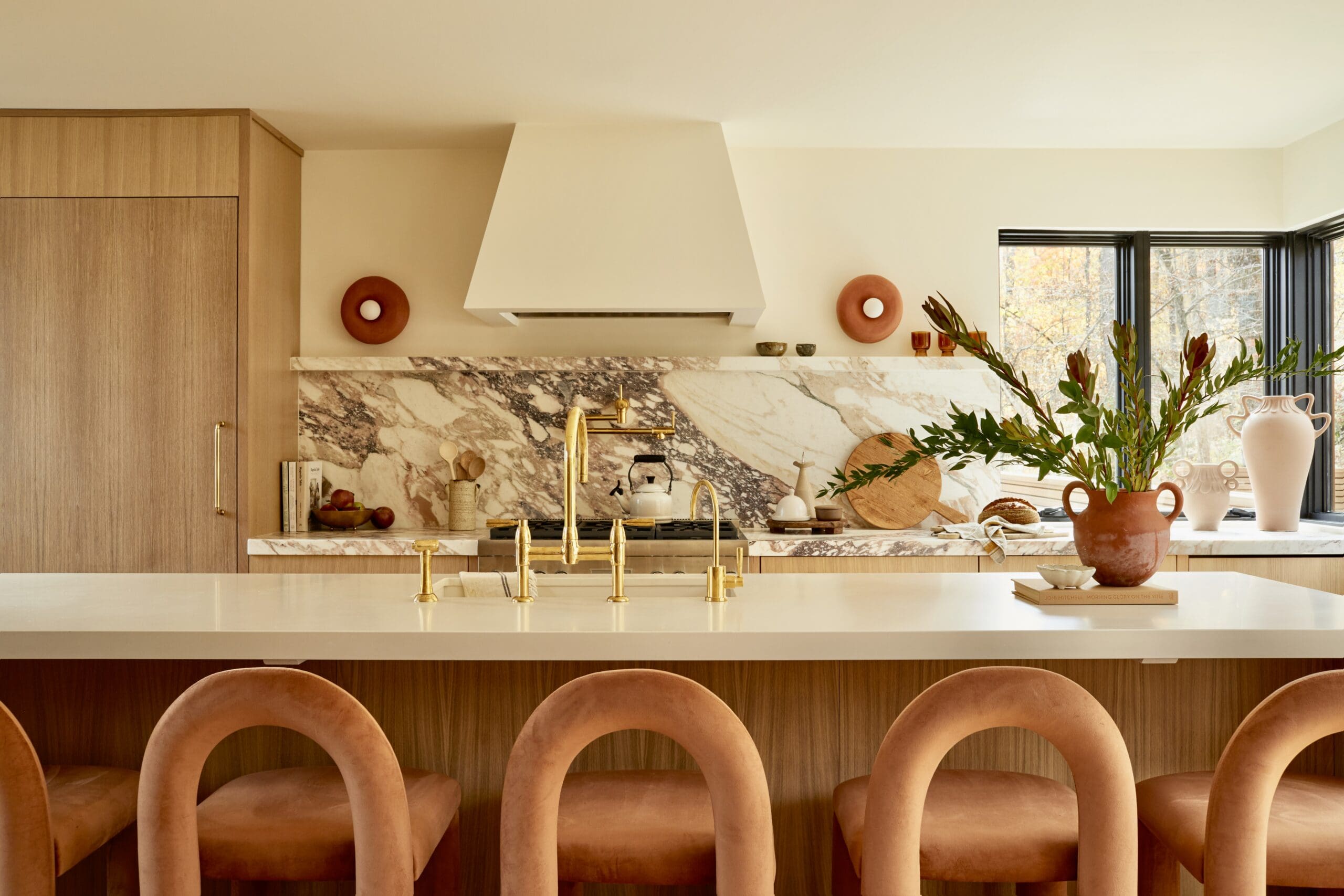 Marble kitchen countertops