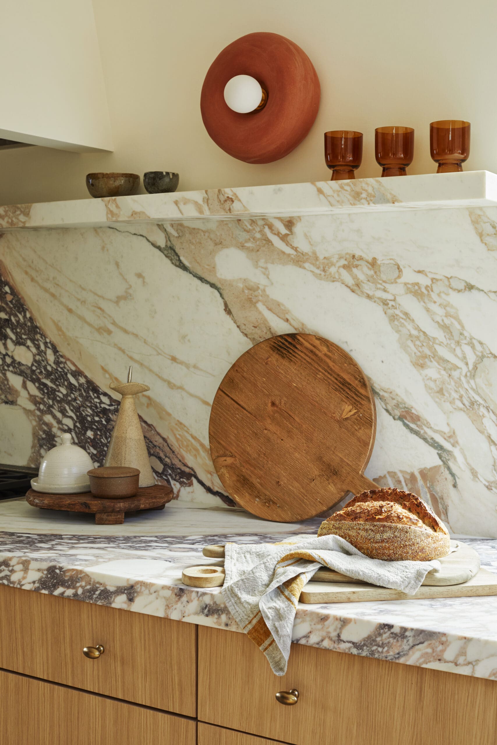 Marble kitchen countertops