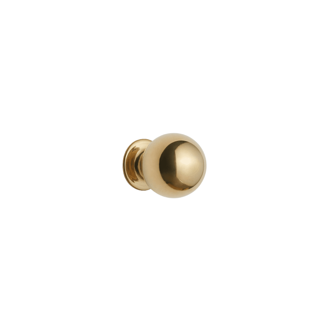 Brass cabinet knob