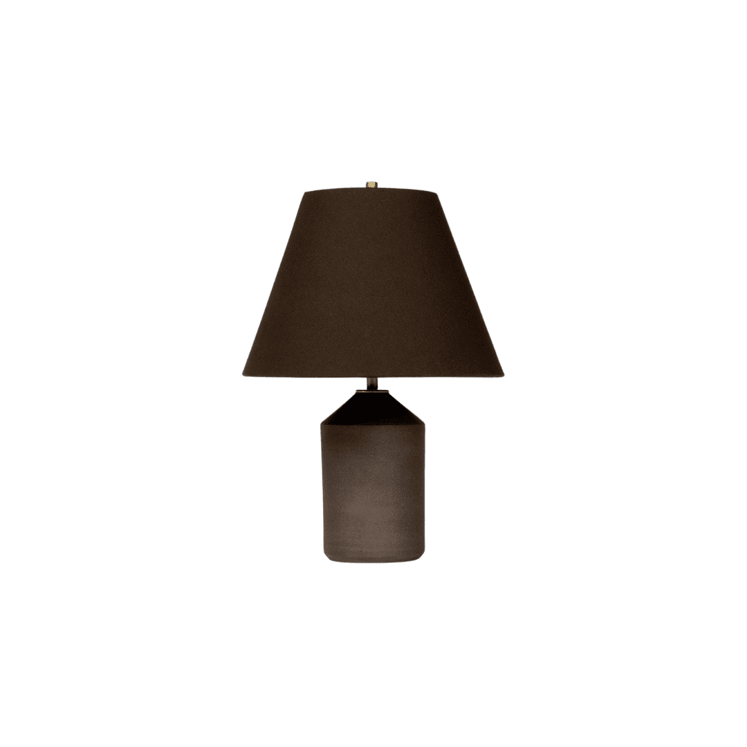 Brown table lamp
