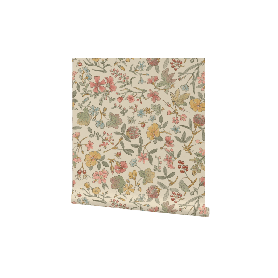 Floral wallpaper