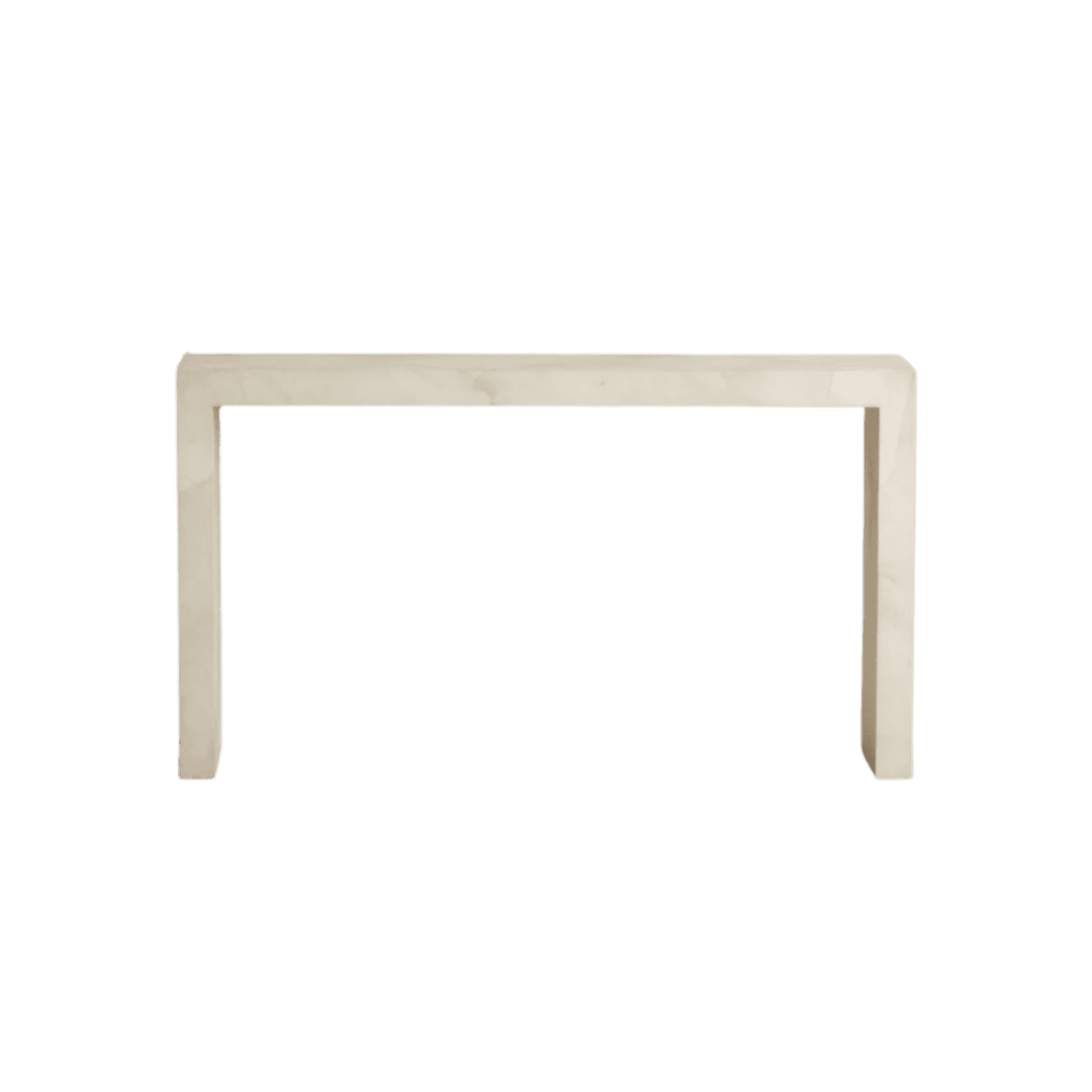 Stone entryway table