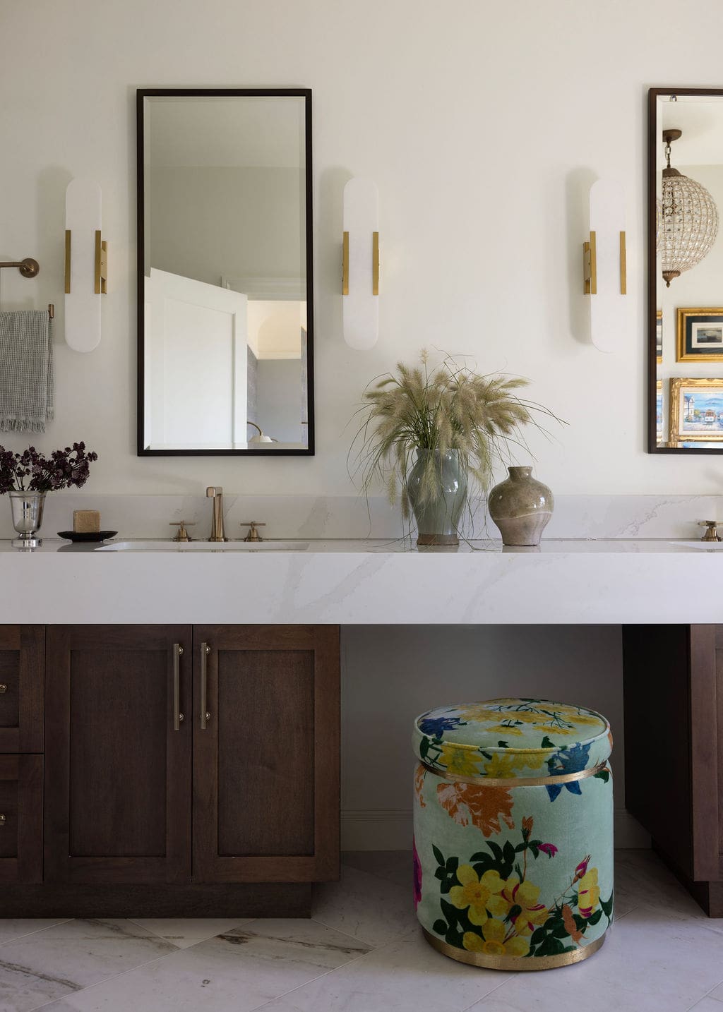 Bathroom vanity stone