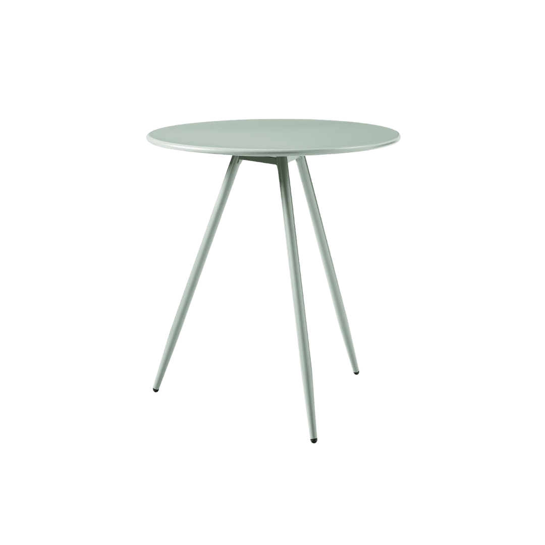 Mint colored bistro table