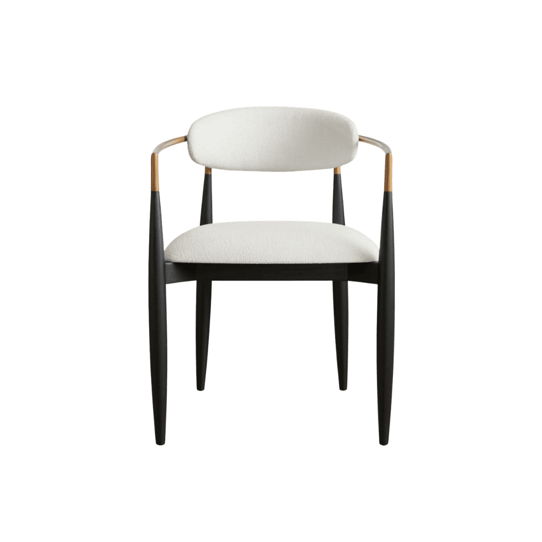 black dining chair